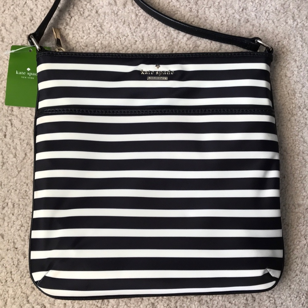 Kate Spade Joni striped crossbody